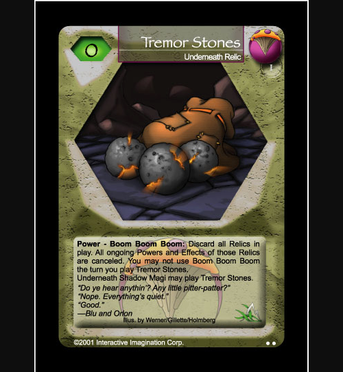 Tremor Stones - Foil